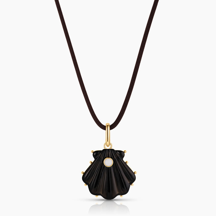 Rya Noir Leather Cord
