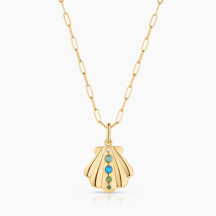 14k Gold Plated / 18" Finn Paperclip Chain