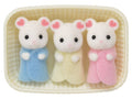 Marshmallow Mouse Triplets (Calico Critters)