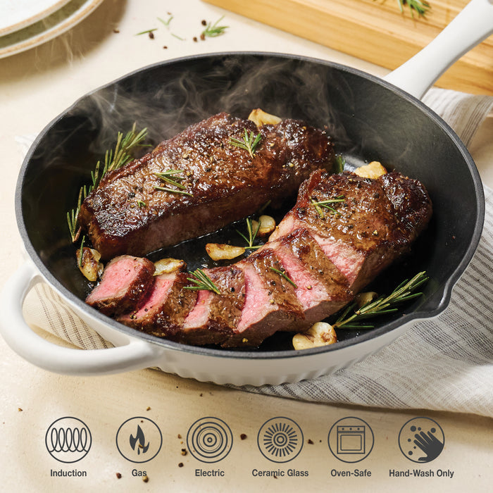 Mesa 10 Inch Enameled Cast Iron Skillet