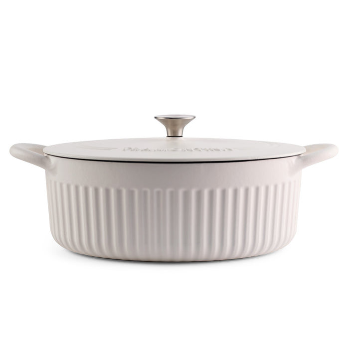 Mesa 5.5 Quart Enameled Cast Iron Oval Dutch Oven