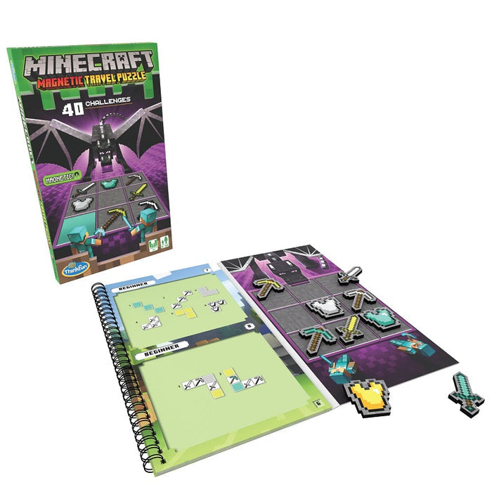 Minecraft Magnetic Travel Puzzle (1-player game)