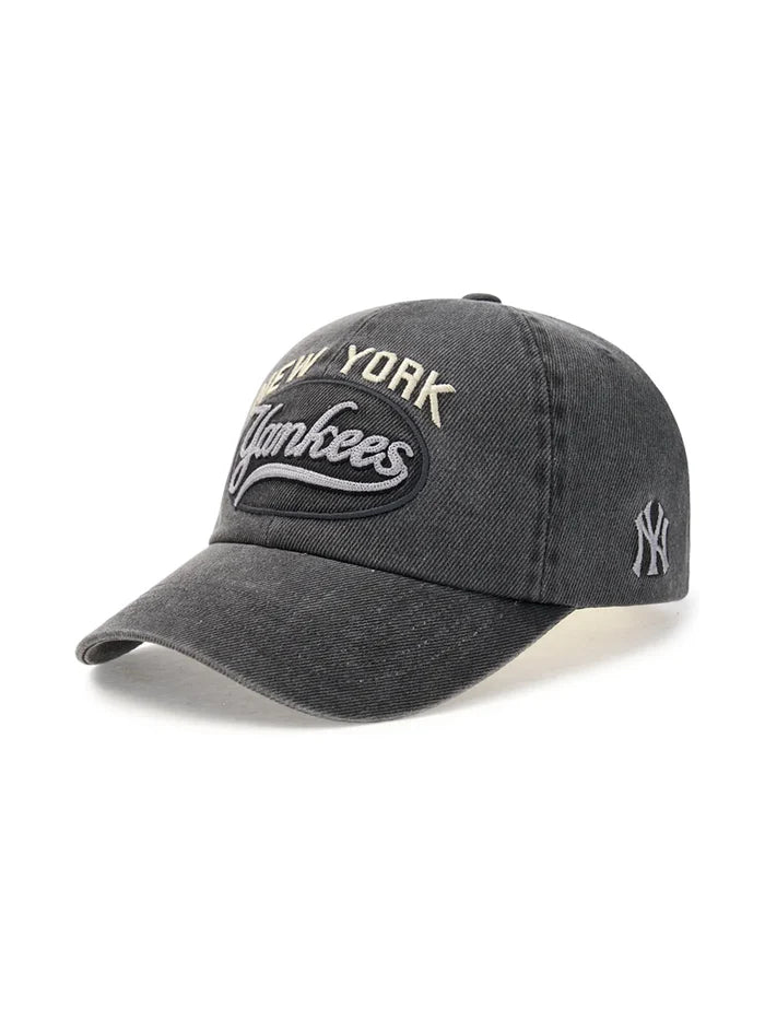 MLB Varsity Vintage Cursive Stitch Unstructured Ball Cap (4 type) (KARINA Wear)