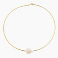 Celine Mother Of Pearl Choker Necklace