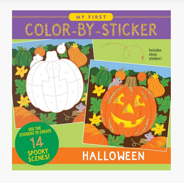 My First Color-by-Sticker Book - Halloween