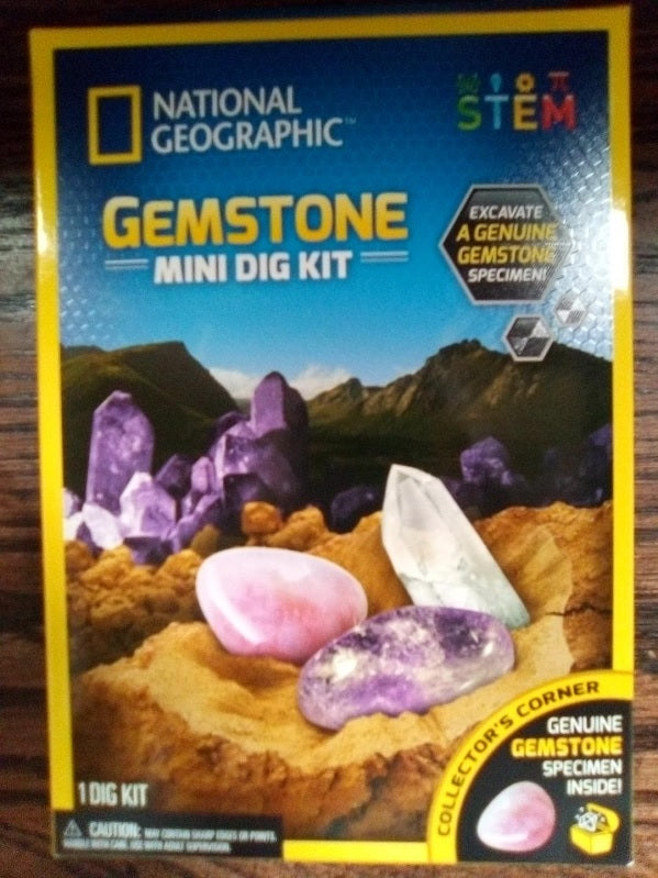 National Geographic Gemstone Mini Dig Kit