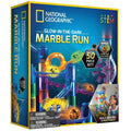 National Geographic Glow-In-the-Dark Marble Run - 50pc