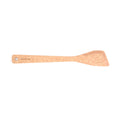 Top view of Natural Sauté Spoon Spatula showcasing 3/8-inch Richlite material and extended handle on white background