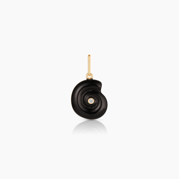 Nautilus Onyx Spiral Shell