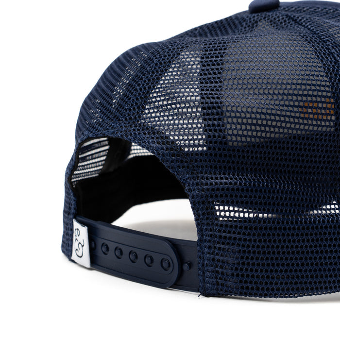 Navy Dog Dad Trucker Hat