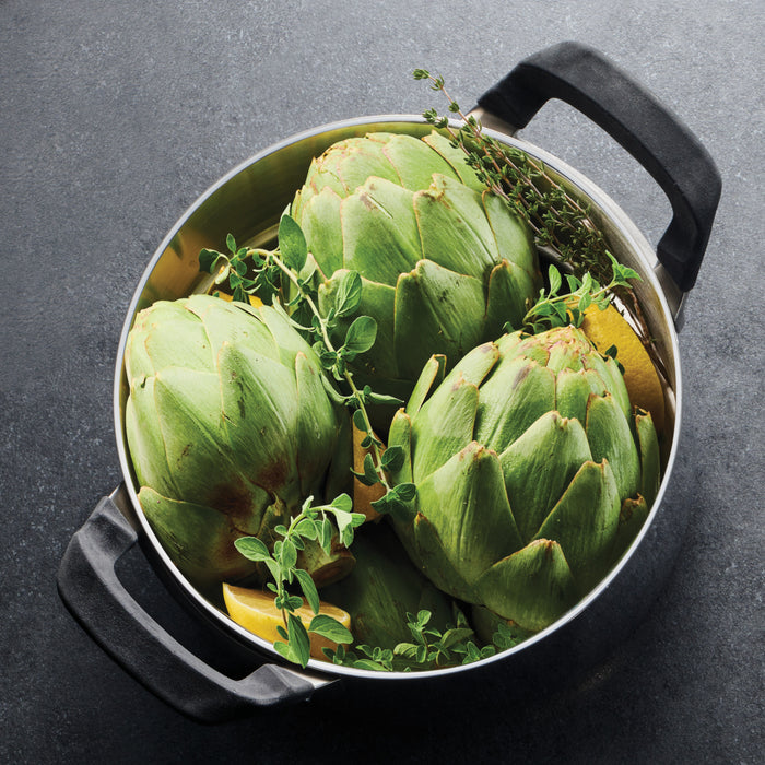 Nesting 6 Piece Stainless Steel Tri-Ply Clad Sauce and Stock Pot Set