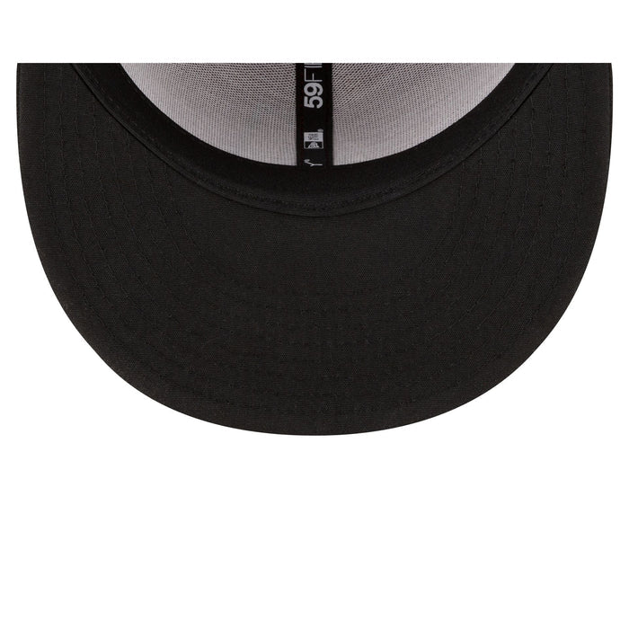 New York Mets Authentic Collection Alt Black 59FIFTY Fitted Hat