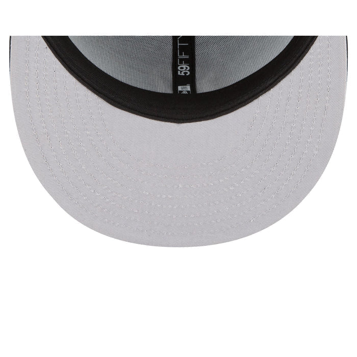 New York Yankees Black and White Basic 59FIFTY Fitted Hat