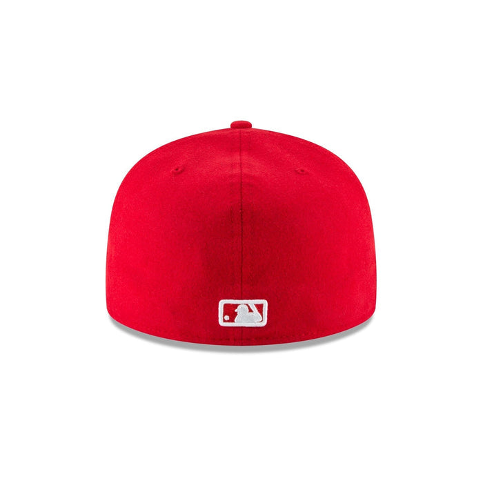 New York Yankees Scarlet Basic 59FIFTY Fitted Hat