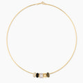 Noir Bead Choker Necklace