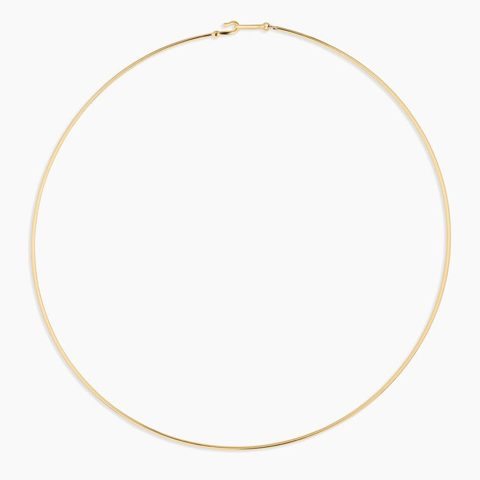 Noir Bead Choker Necklace