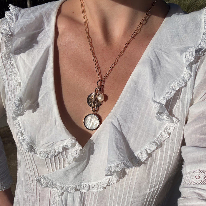 Odeon Mother Of Pearl Drop