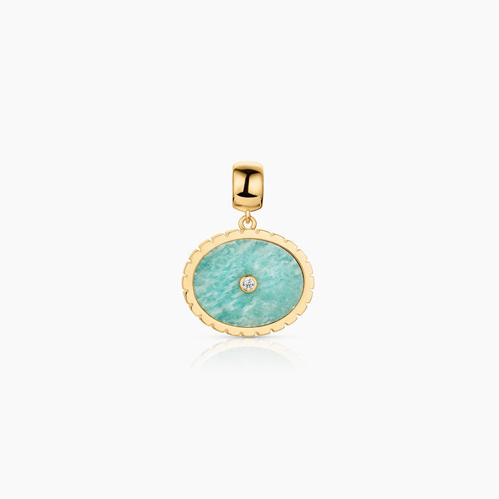 Oleta Amazonite Bail