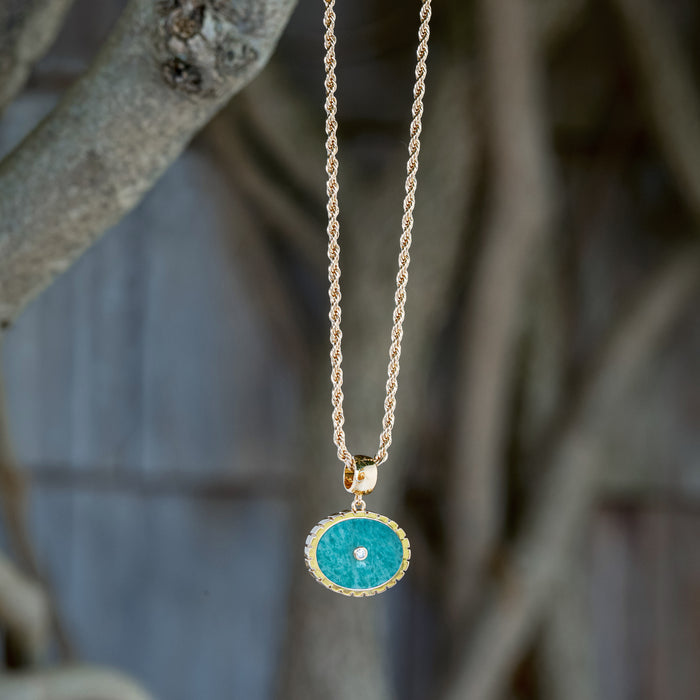 Oleta Amazonite Bail
