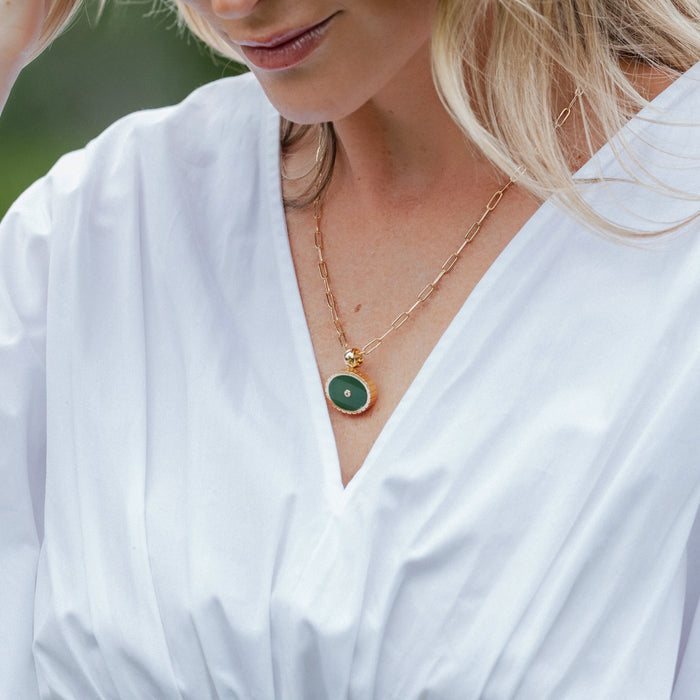 Oleta Green Jade Bail
