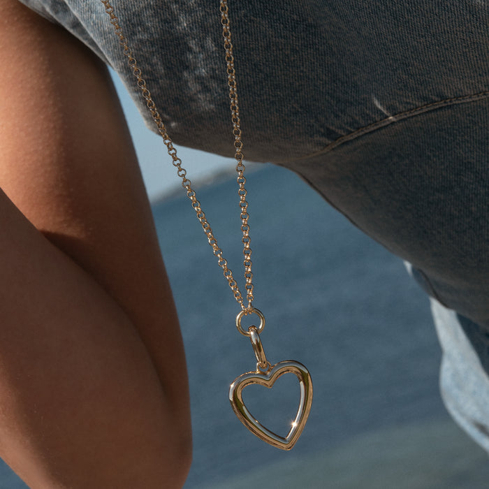Open Heart Clip