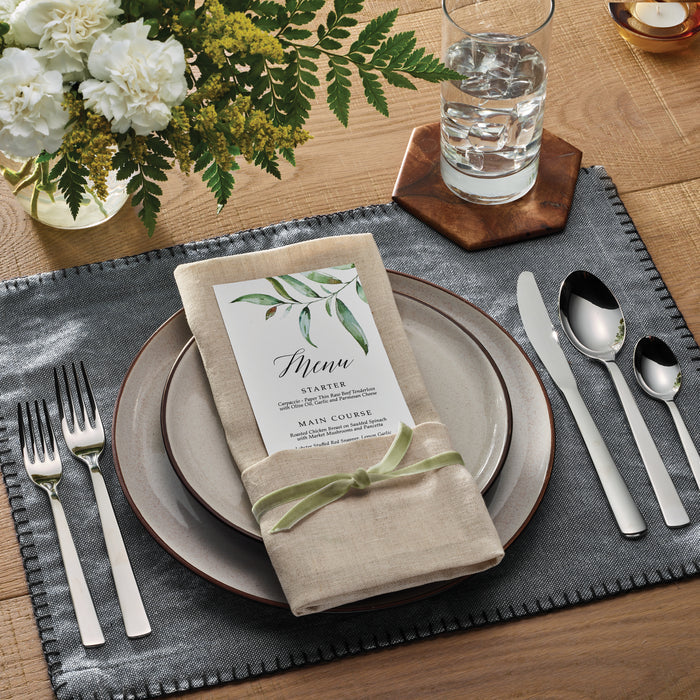 Oslo 20 Piece 18/0 Stainless Steel Flatware Set