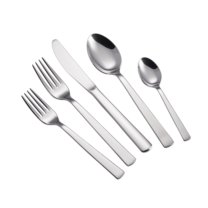 Oslo 20 Piece 18/0 Stainless Steel Flatware Set