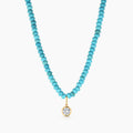 Paloma Turquoise Bead Necklace