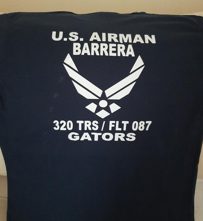 PERSONALIZED T-SHIRT ( Navy Blue Color )