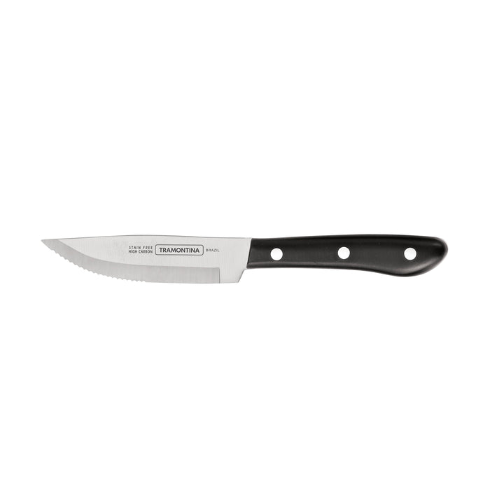 Porterhouse 4 Piece - 5 in Steak Knife Set with Hardwood Block