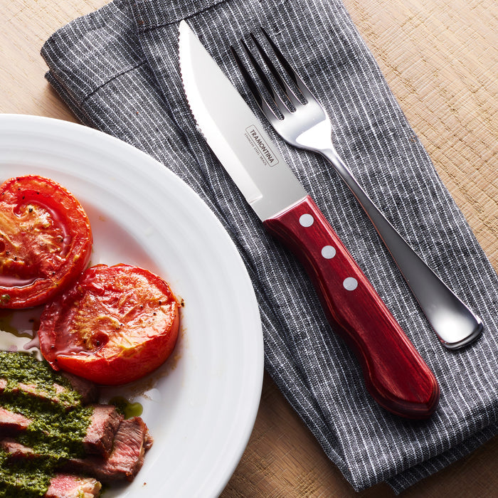 Porterhouse 9 Piece 5 in Steak Knife Set with Multi-Purpose Block