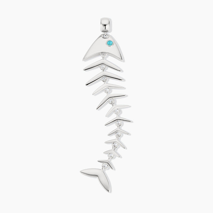 Rhodium Plated / Charm Only
