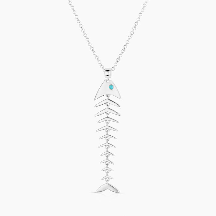Rhodium Plated / 16-18" Vienna Rolo Chain