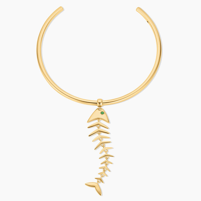 14k Gold Plated / Ora Chunky Choker