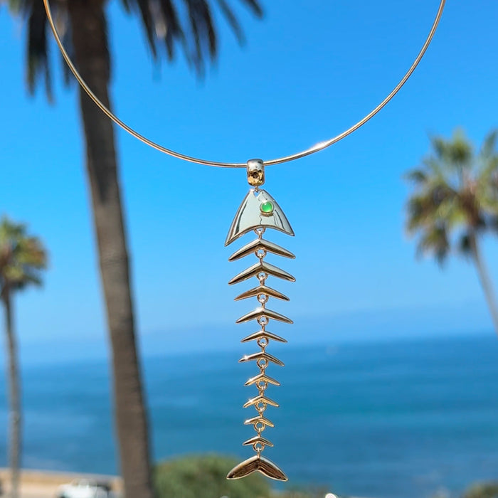 Portofino Fish Choker Necklace