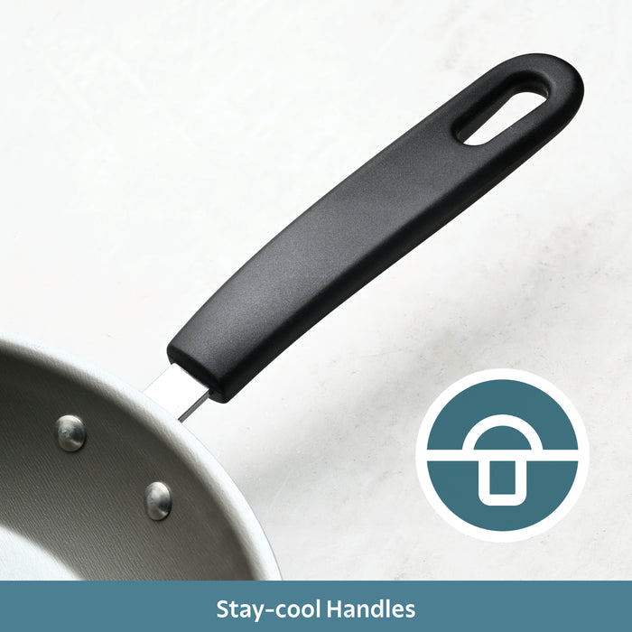 Primaware 2 Piece Nonstick Fry Pan Set, 9.5 Inch and 11 Inch