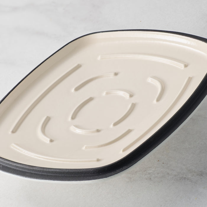 Prisma 7 Quart Enameled Cast Iron Covered Square Dutch Oven