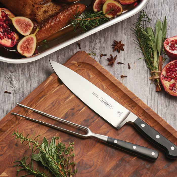 Professional 2 Piece Carving Set (Carving Fork and 8 in. Cook's Knife)