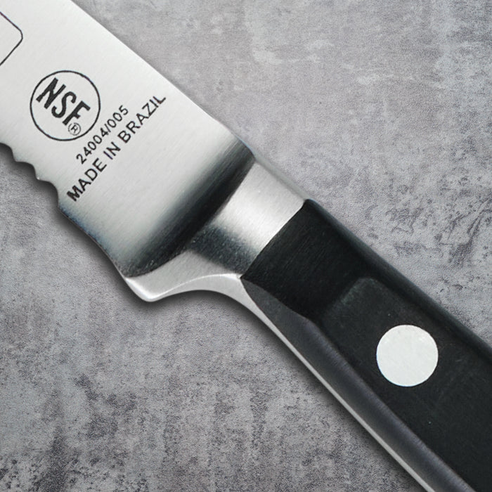 Professional 4 Piece Forged 5 Inch Serrated Steak Knife Set