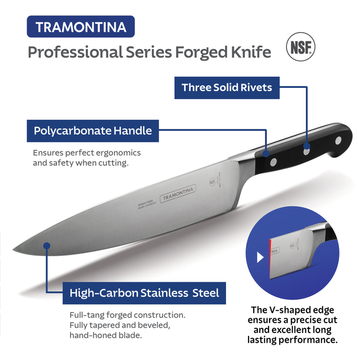 Professional 7 Piece Forged Knife Block Set
