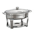 Proline 4.2 Quart Stainless Steel Oval Chafing Dish
