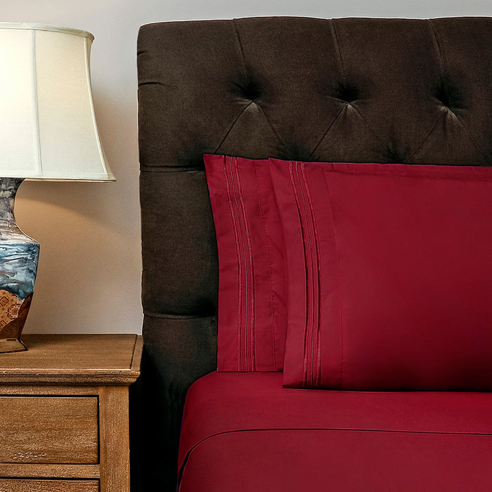 Queen Sheets, 1800 Thread Count Ultra Comfort Sheets, Deep Pocket