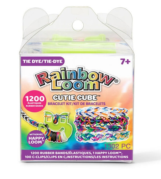 Rainbow Loom Tie Dye Cutie Cube