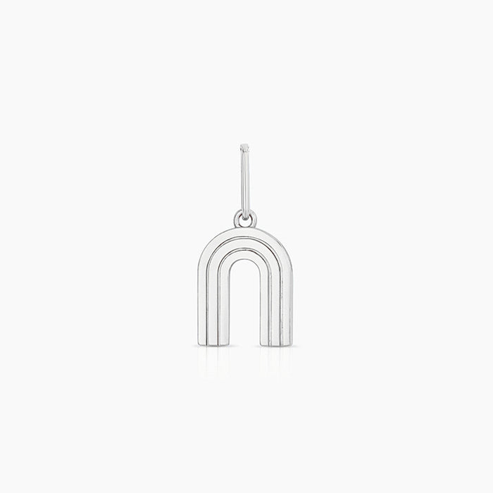 Rainbow Silver Charm