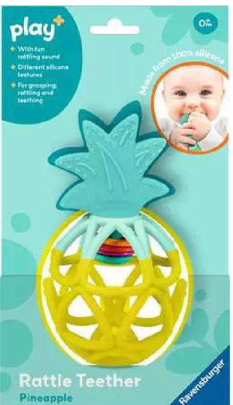 Rattle Teether: Pineapple