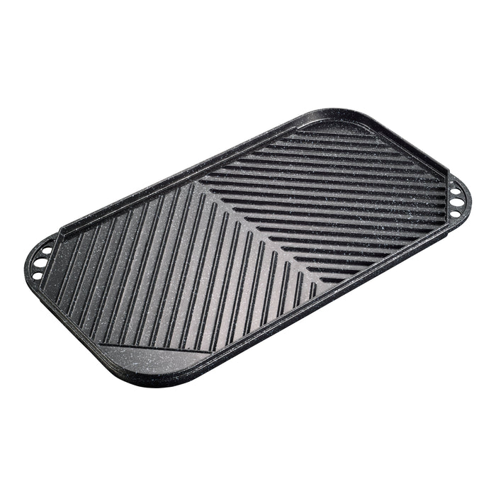 Reversible Double-Burner Grill-Griddle