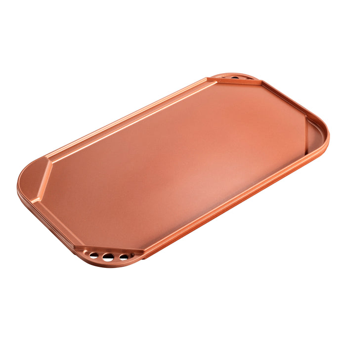 Reversible Double-Burner Grill-Griddle