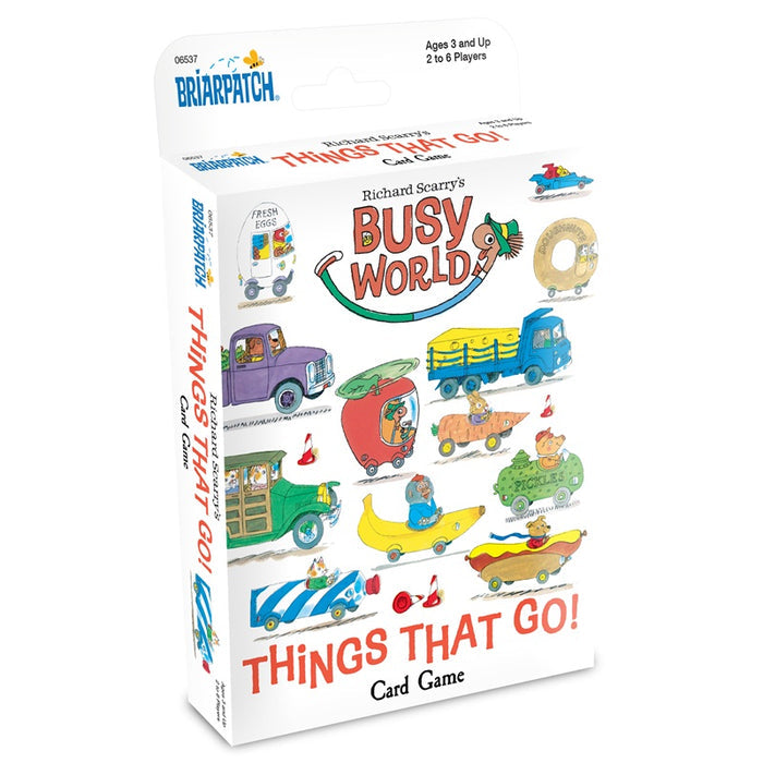 Richard Scarry Things That Go! Card Game 06537