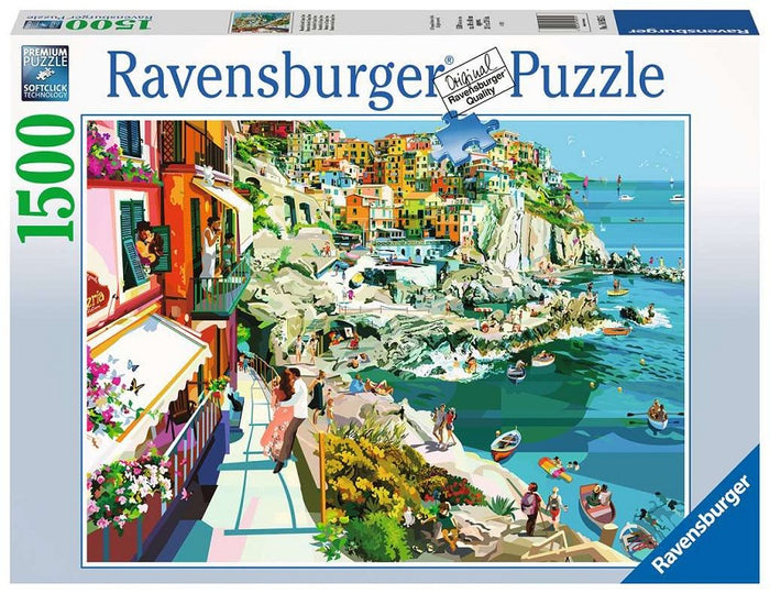 Romance in Cinque Terre 1500 pc Puzzle