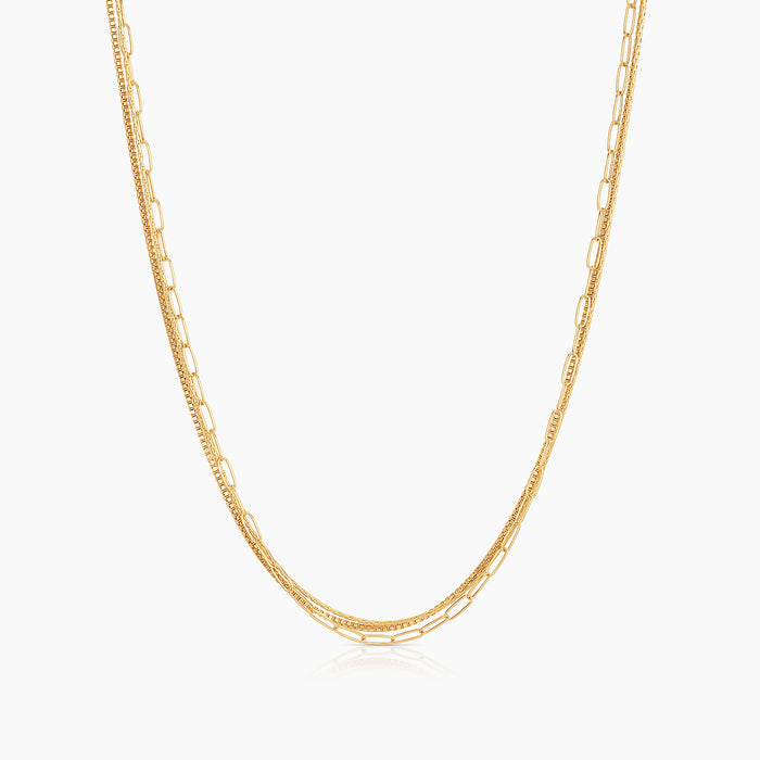 Rosalie Triple Strand Necklace